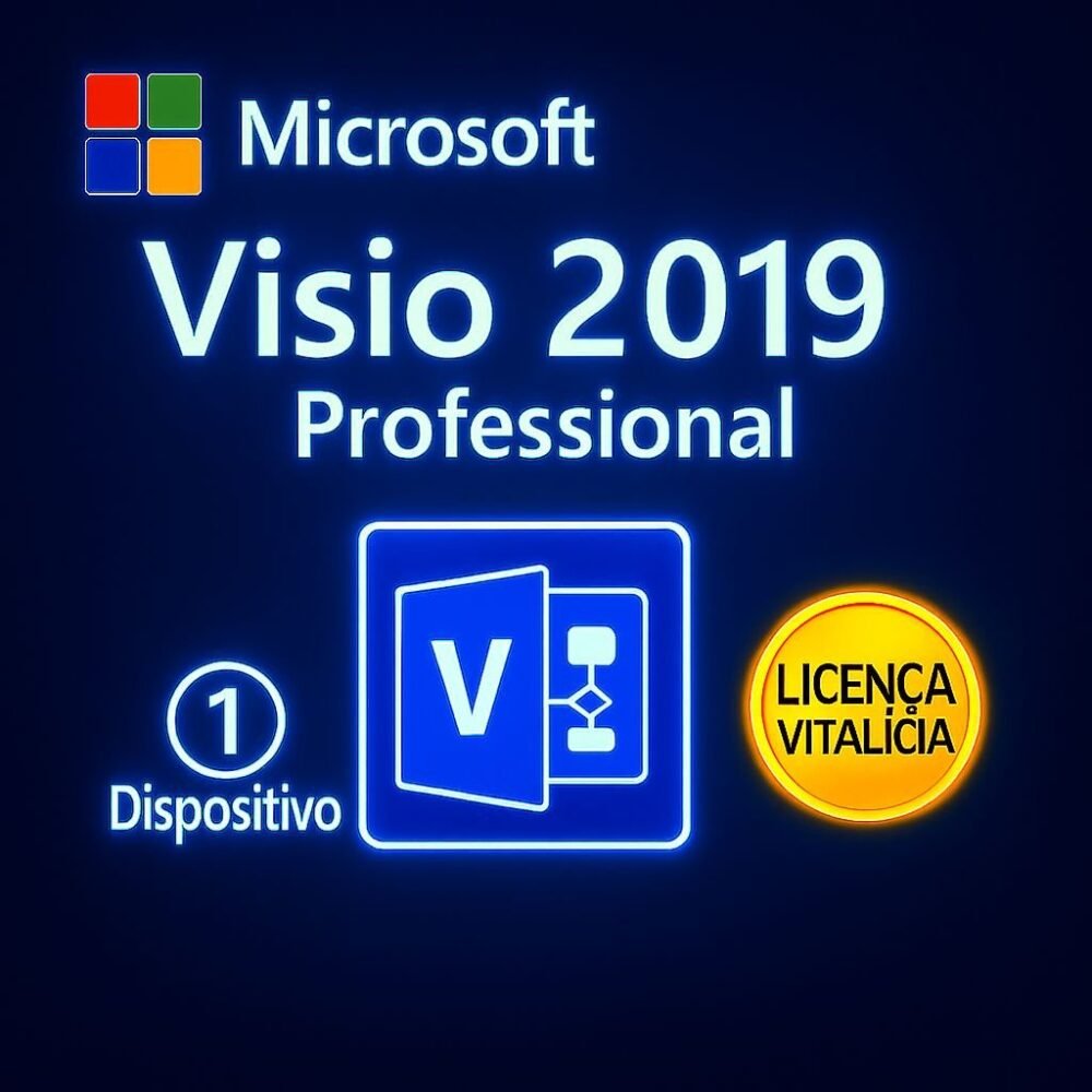 Visio 2019 Professional - Licença Digital - ESD